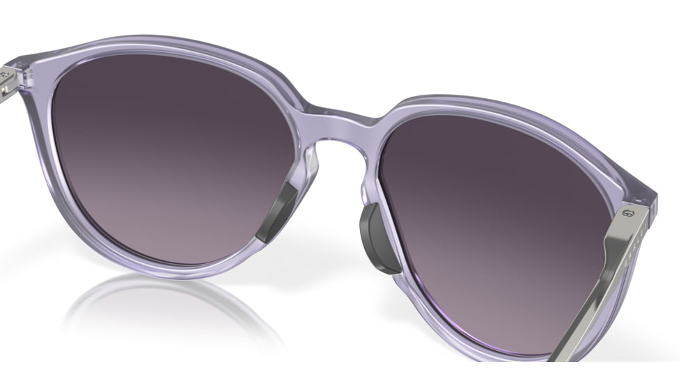 Oakley Sielo Sunglasses, Matte Transparent Lilac, PRIZM Grey Gradient, PRIZM Grey Gradient, OO9288-0657
