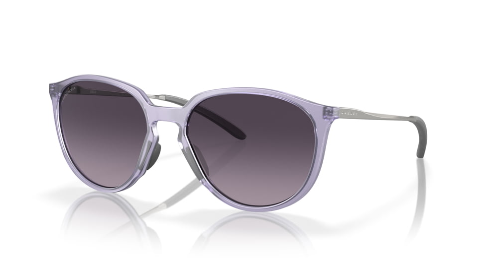 Oakley Sielo Sunglasses, Matte Transparent Lilac, PRIZM Grey Gradient, PRIZM Grey Gradient, OO9288-0657