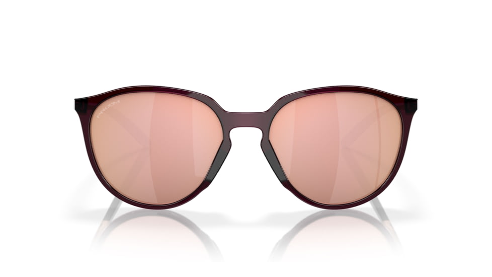 Oakley Sielo Sunglasses, Transparent Raspberry, PRIZM Rose Gold, PRIZM Rose Gold, OO9288-0557