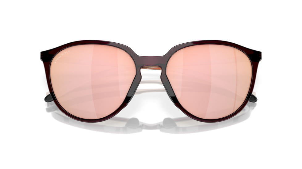 Oakley Sielo Sunglasses, Transparent Raspberry, PRIZM Rose Gold, PRIZM Rose Gold, OO9288-0557