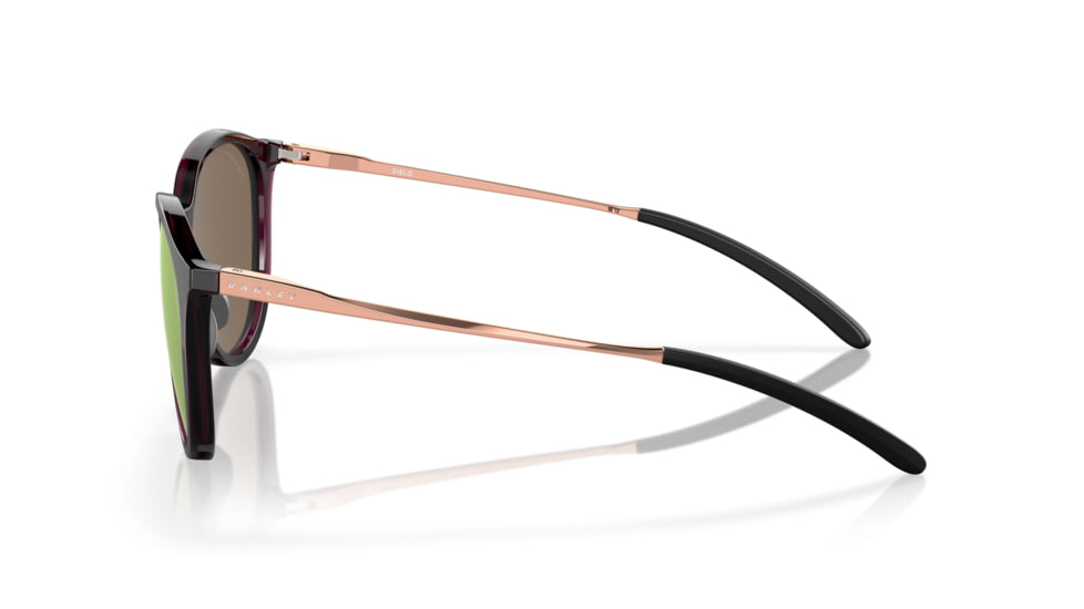 Oakley Sielo Sunglasses, Transparent Raspberry, PRIZM Rose Gold, PRIZM Rose Gold, OO9288-0557
