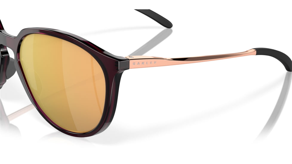 Oakley Sielo Sunglasses, Transparent Raspberry, PRIZM Rose Gold, PRIZM Rose Gold, OO9288-0557