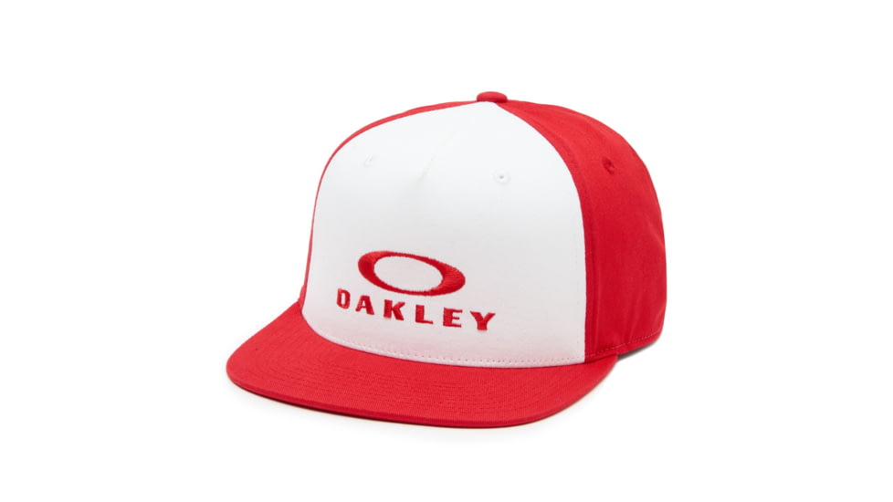 Oakley Sliver 110 Flexfit Hat - Mens, Red Line, One Size, 911623-465-U