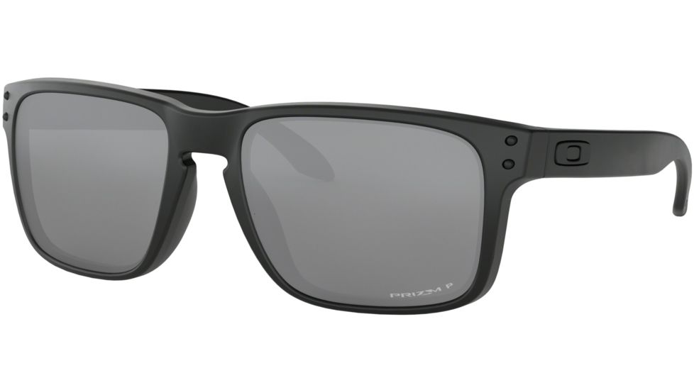 Oakley Standard Issue Holbrook BlackStandard Issuede Collection Sunglasses, Matte Black w/Prizm Black Polar, OO9102-G055