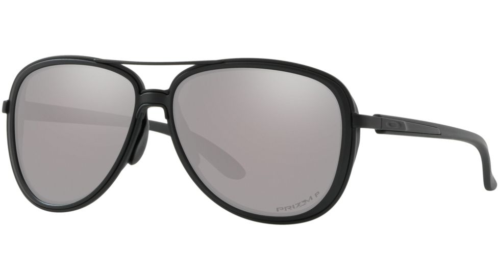 Oakley Standard Issue Split Time Womens BlackStandard Issuede Collection Sunglasses, Blackside w/Prizm Black Polarized, OO4129-1058