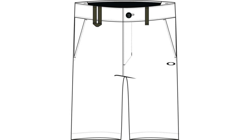 Oakley Take Pro Short - Mens, White, 36, 442431-100-36
