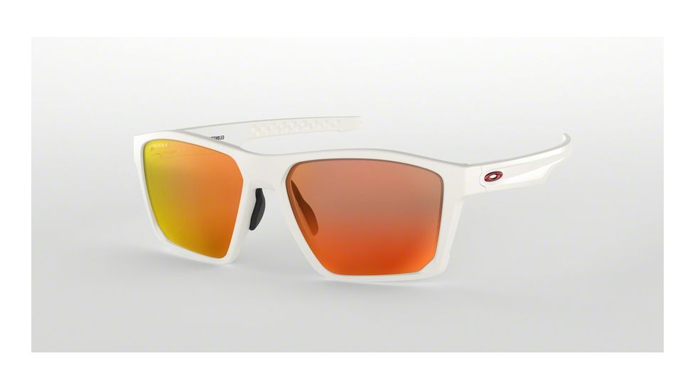 Oakley TARGETLINE A OO9398 Sunglasses 939803-58 - Matte White Frame, Prizm Ruby Lenses