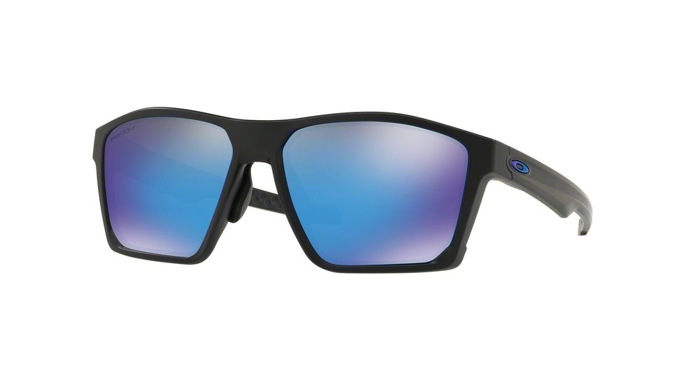Oakley TARGETLINE A OO9398 Sunglasses 939807-58 - Matte Black Frame, Prizm Sapphire Lenses