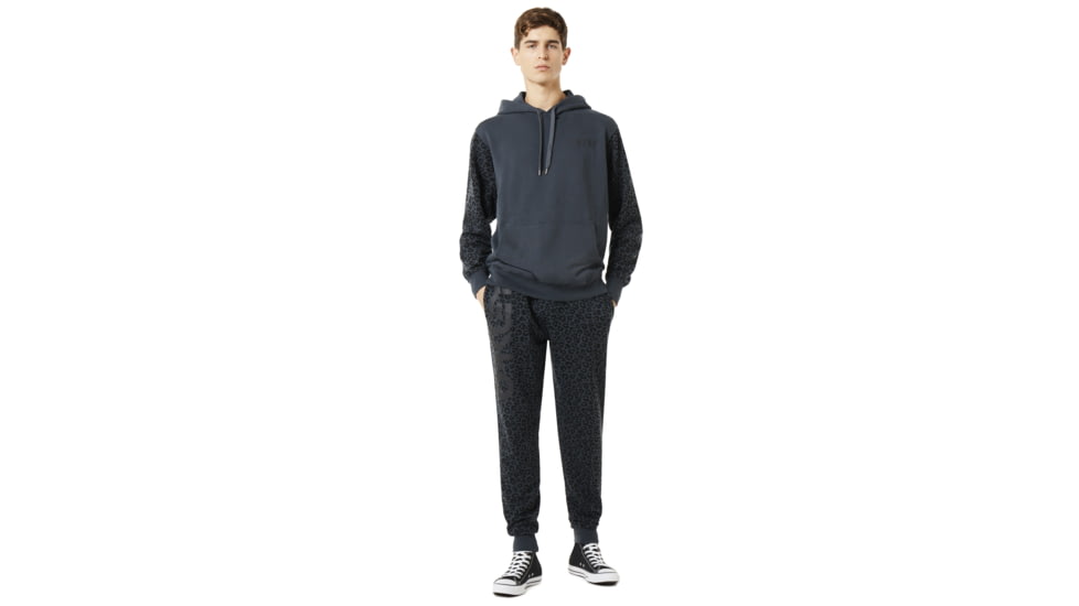 Oakley Tnp Animalier Hoodie - Mens, Blackout, XL, 472519-02E-XL