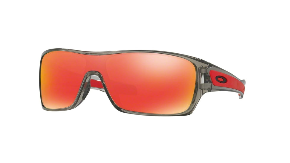 Oakley TURBINE ROTOR OO9307 Single Vision Prescription Sunglasses OO9307-930703-32 - Lens Diameter 132 mm, Lens Diameter 32 mm, Frame Color Grey Ink