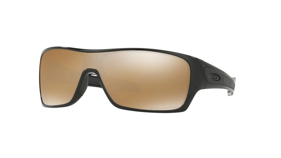 Oakley TURBINE ROTOR OO9307 Single Vision Prescription Sunglasses OO9307-930706-32 - Lens Diameter 132 mm, Lens Diameter 32 mm, Frame Color Polished Black