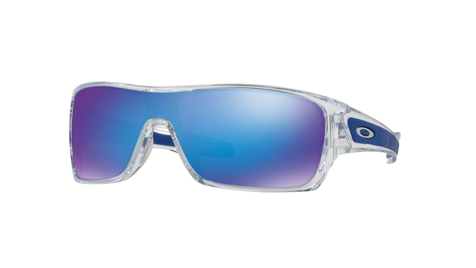 Oakley TURBINE ROTOR OO9307 Single Vision Prescription Sunglasses OO9307-930710-32 - Lens Diameter 132 mm, Lens Diameter 32 mm, Frame Color Polished Clear