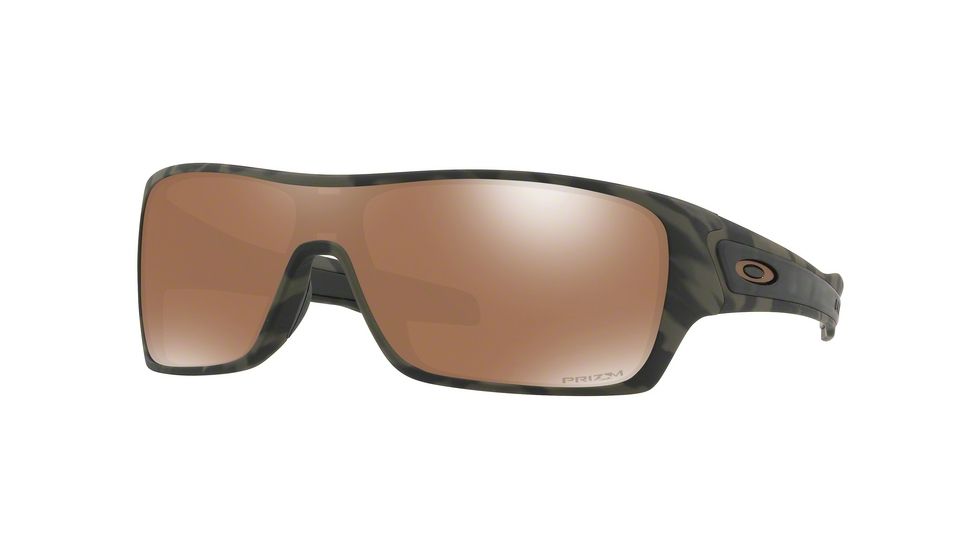 Oakley TURBINE ROTOR OO9307 Single Vision Prescription Sunglasses OO9307-930717-32 - Lens Diameter 132 mm, Lens Diameter 32 mm, Frame Color Olive Camo