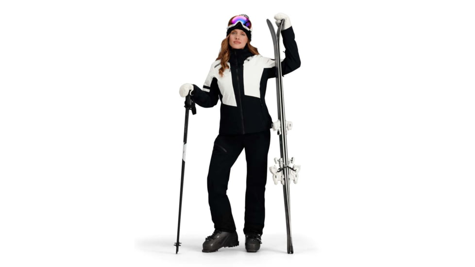 Obermeyer Platinum Jacket - Womens, Black, 6 US, Regular, 11204-16009-6