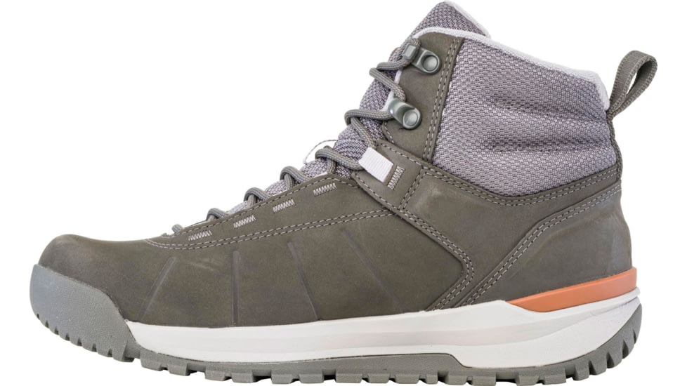 Oboz Andesite Mid Insulated B-DRY Winter Boots - Mens, Medium, Charcoal, 11.5 US, 87501-102-11.5-Medium