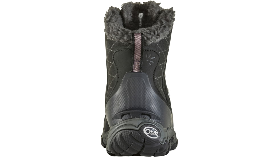 Oboz Bridger 7in Insulated B-DRY Winter Shoes - Womens, Black, 9, Medium, 82202-Black-Medium-9