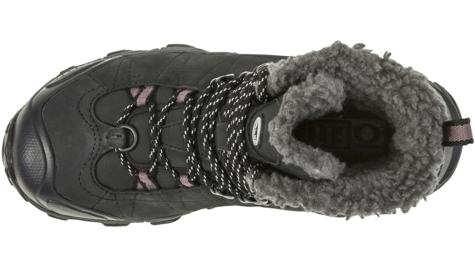 Oboz Bridger 7in Insulated B-DRY Winter Shoes - Womens, Black, 9, Medium, 82202-Black-Medium-9