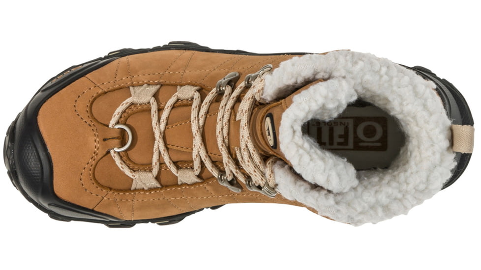 Oboz Bridger 7in Insulated B-DRY Winter Shoes - Womens, Chipmunk, 9, Wide, 82202-Chipmunk-Wide-9