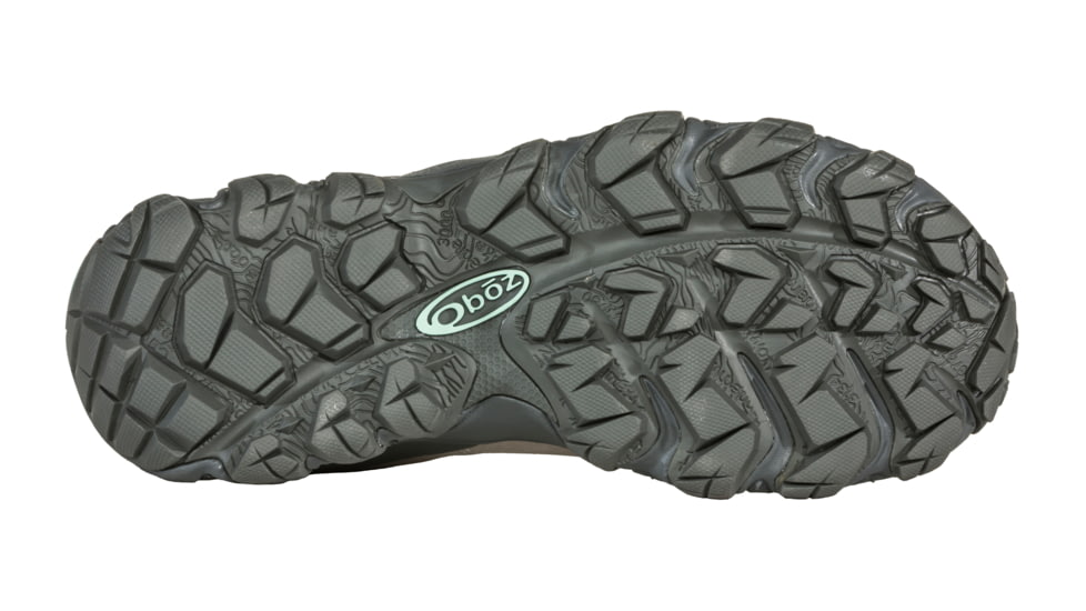 Oboz Bridger Mid B-DRY Hiking Shoes - Womens, Wide, Frost Gray, 8.5, 22102-FG-8.5-Wide