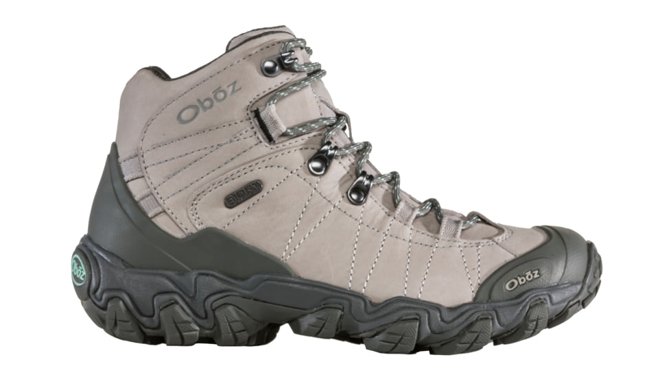 Oboz Bridger Mid B-DRY Hiking Shoes - Womens, Wide, Frost Gray, 8.5, 22102-FG-8.5-Wide