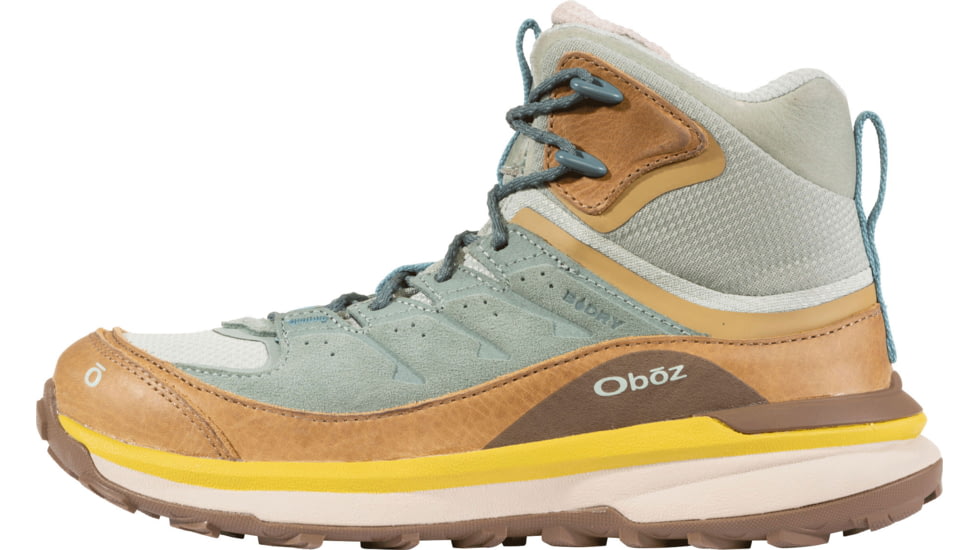 Oboz Hyalite Mid B-DRY Hiking Shoes - Womens, Medium, Hot Springs, 8 US, 78802-654-8-Medium