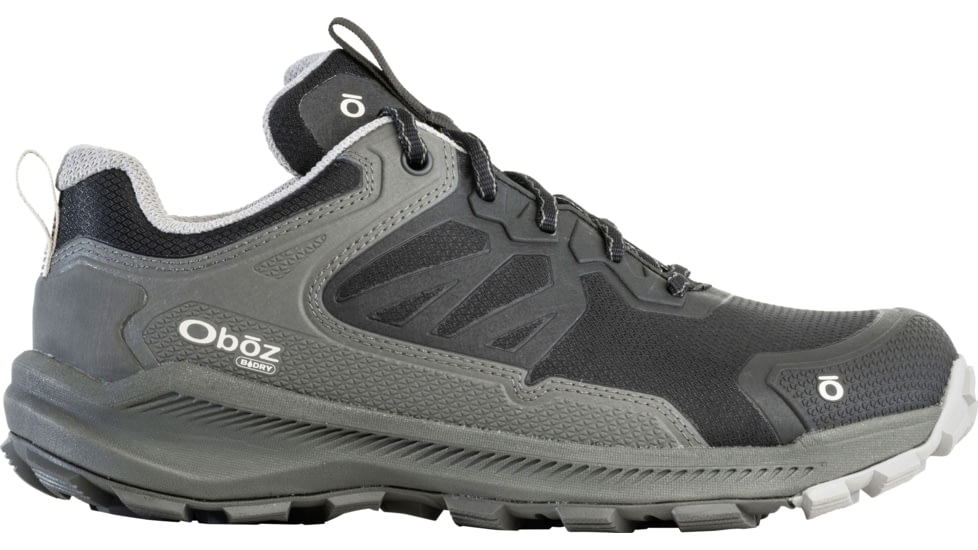 Oboz Katabatic Low B-Dry Hiking Shoes - Womens, Black Sea, 9, 44002-Black Sea-Medium-9