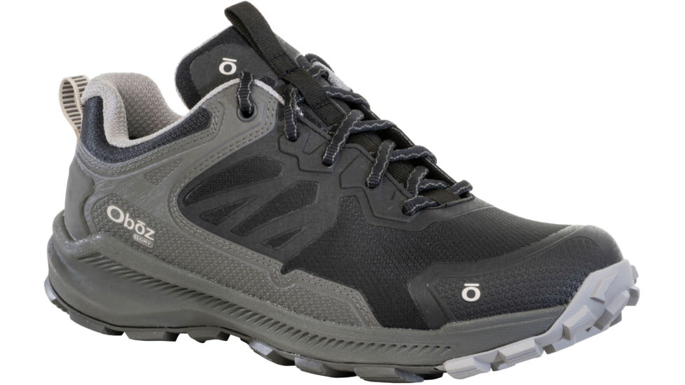 Oboz Katabatic Low B-Dry Hiking Shoes - Womens, Black Sea, 9, 44002-Black Sea-Medium-9