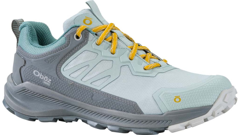 Oboz Katabatic Low B-Dry Hiking Shoes - Womens, Glacier, 9, 44002, Glacier - 9