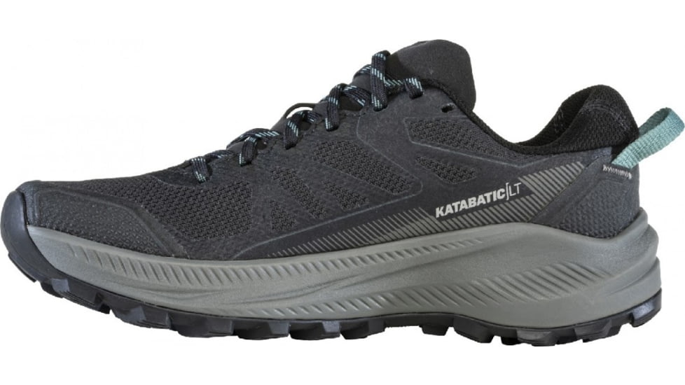 Oboz Katabatic LT Low GTX Hiking Shoes - Mens, Wide, Black Sea, 11.5, 44101-189-11.5-Wide