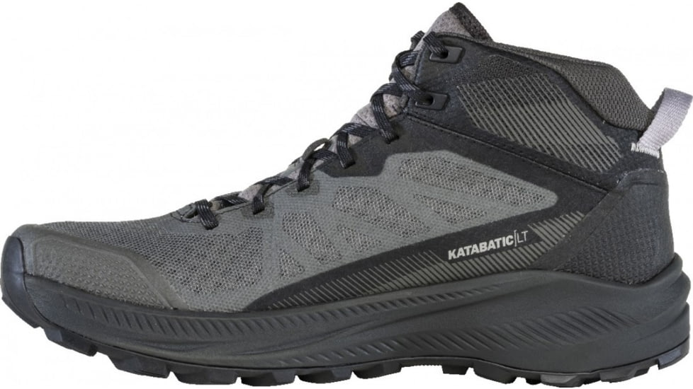 Oboz Katabatic LT Mid Hiking Shoes - Mens, Charcoal, 14, 45101-102-14