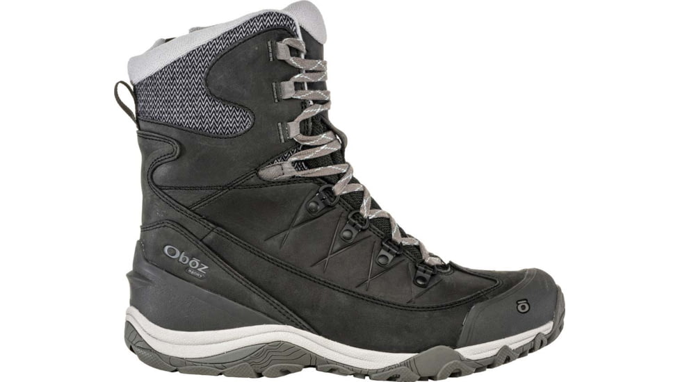 Oboz Ousel Mid Insulated B-Dry Shoes- Womens, Black Sea, 7.5, 81402-Medium-Black Sea-7.5
