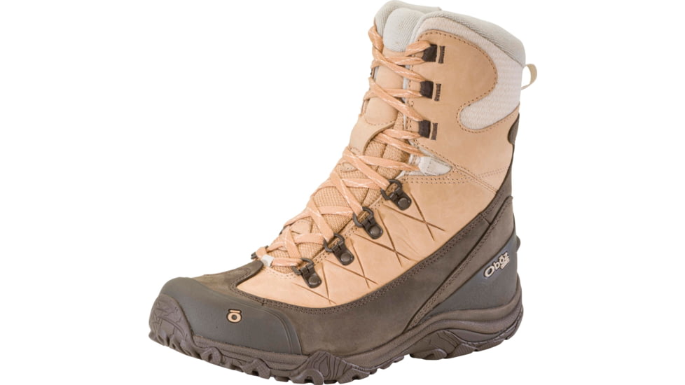 Oboz Ousel Mid Insulated B-DRY Winter Boots - Womens, Medium, Bobcat, 5.5 US, 81402-920-5.5-Medium