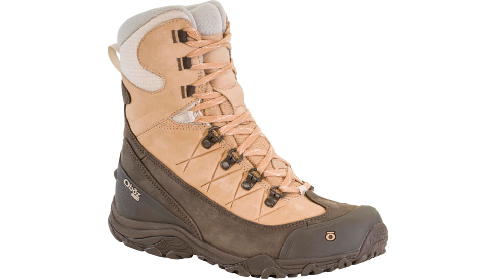 Oboz Ousel Mid Insulated B-DRY Winter Boots - Womens, Medium, Bobcat, 5.5 US, 81402-920-5.5-Medium