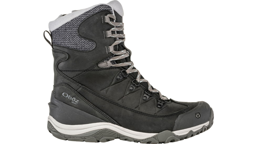 Oboz Ousel Mid Insulated B-DRY Winter Boots - Womens, Wide, Black Sea, 8.5 US, 81402-189-8.5-Wide