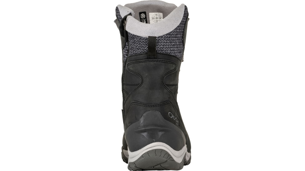 Oboz Ousel Mid Insulated B-DRY Winter Boots - Womens, Wide, Black Sea, 8.5 US, 81402-189-8.5-Wide