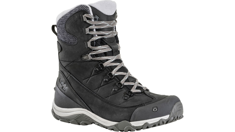 Oboz Ousel Mid Insulated B-DRY Winter Boots - Womens, Wide, Black Sea, 8.5 US, 81402-189-8.5-Wide