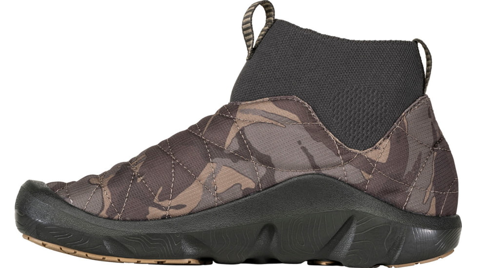 Oboz Whakata Puffy Mid Print Shoes, Camo, 6, 62803-909-6