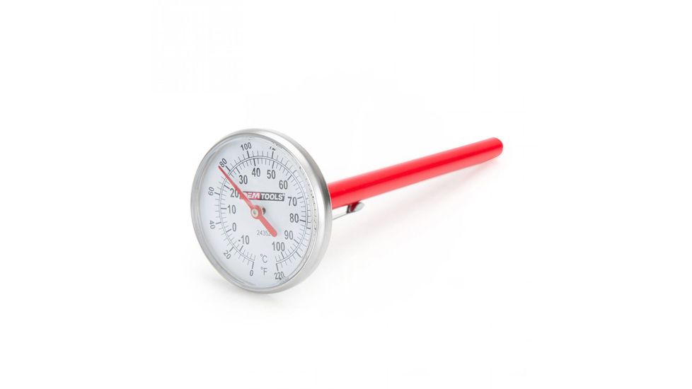 OEM TOOLS Instant Read Dual Thermometer, Red 24352