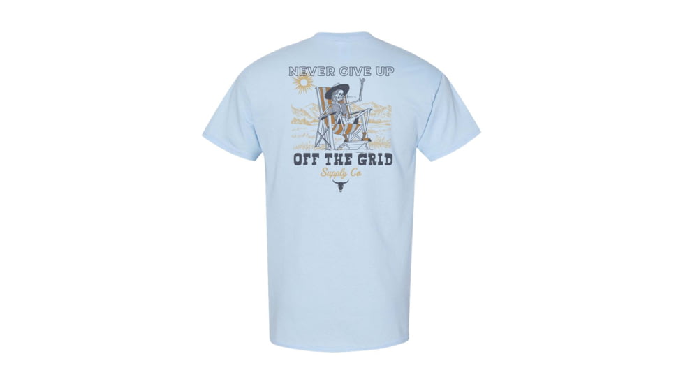 Off The Grid Never Give Up Tee - Mens