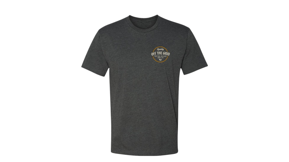 Off The Grid Old Fashioned Tee S/S Tee Shirt - Men's, Dark Grey Heather, 3XL, OMKS119003DG07