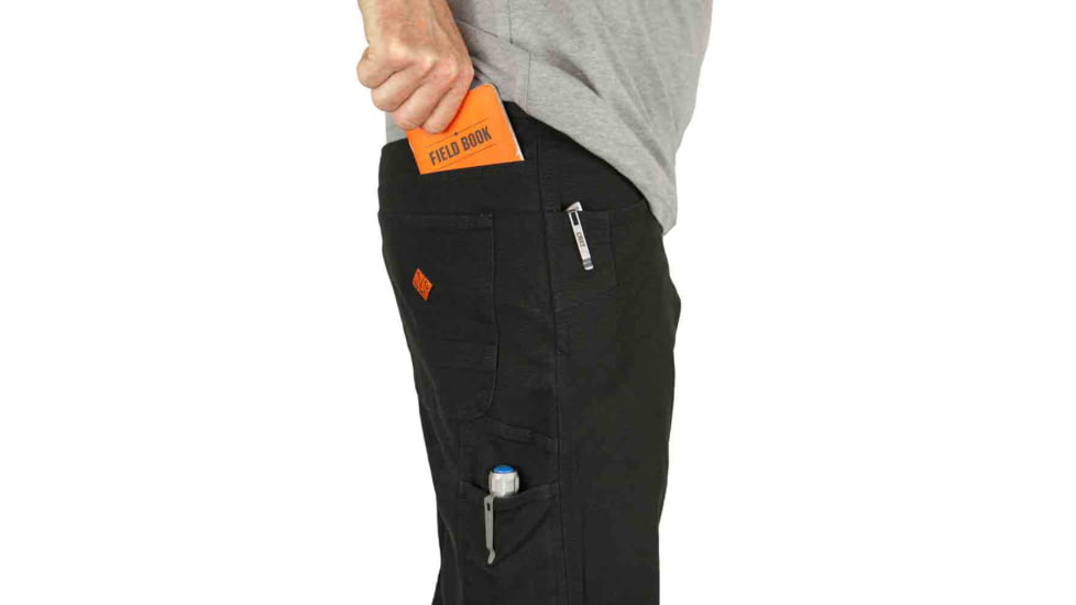 Off The Grid Trailblazer Taper Fit Pants - Men's, 32in Inseam, Black, 30in Waist, OMWP121001BL05