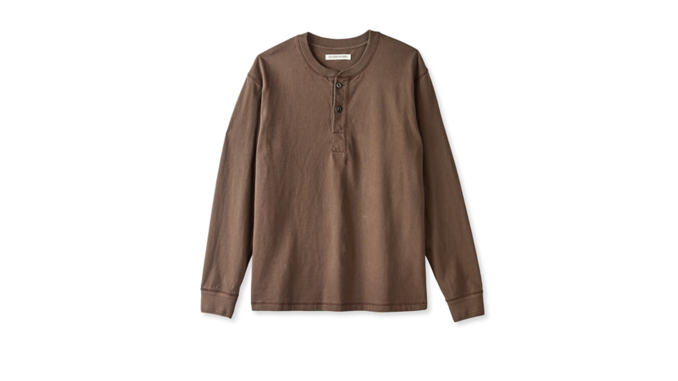 Ok Mens The Big Heavy Tee Henley, 1280057-BCW-XX-XL
