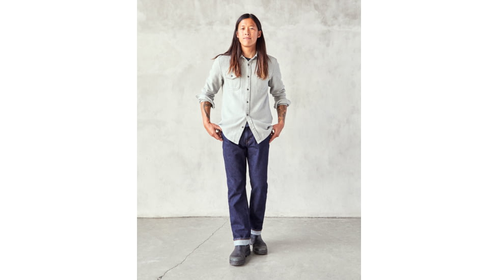 Outerknown The Dunes Straight Selvedge Jean - Men's, 30in Inseam, Final Sale, Rinse, 33 US, 1630040-RNS-30-33