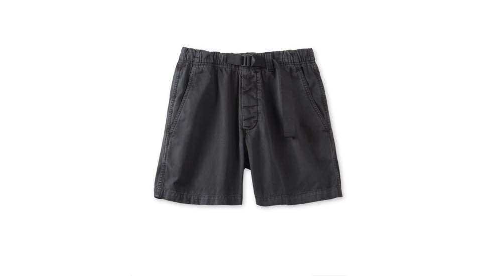 Outerknown Twill Trail Short - Men's, 6.5in Inseam, Washed Black, Extra Large, 1710052-WCK-XX-XL