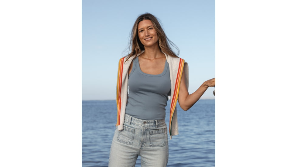 Ok Womens Sojourn Ribbed Tank, 2220021-FDN-XX-L