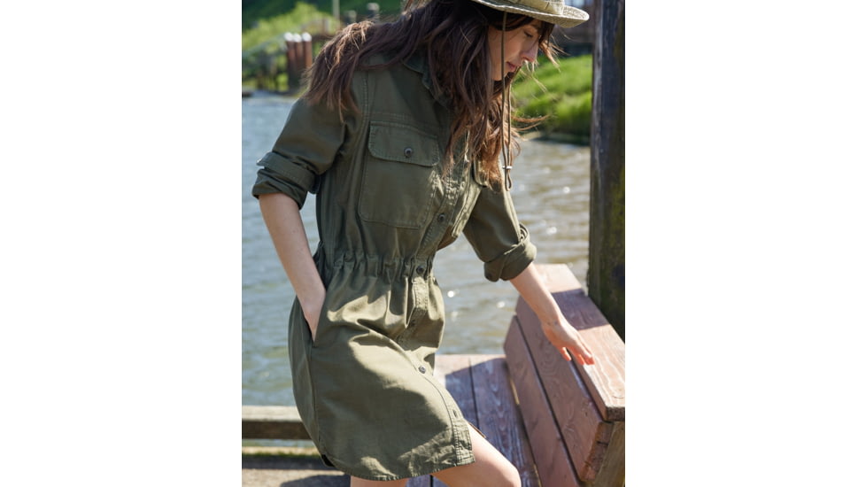 Ok Womens The Traveler Shirt Dress - FINAL SALE, 2110143-OLN-XX-S