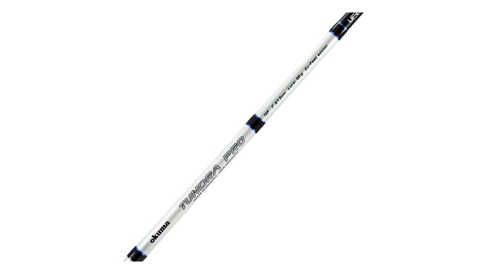 Okuma Fishing Tackle Tundra Pro Spinning Rod, 12ft, Medium Heavy, Moderate Fast, 2 Pieces, TXP-S-1202MH