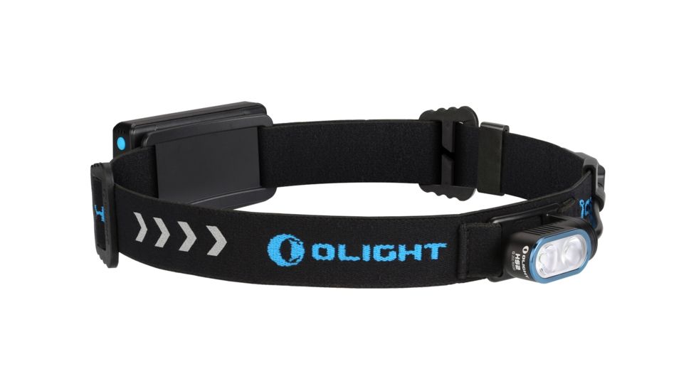 Olight HS2 Rechargeable 2 CREE XP-G2 LED Headlamp, 400 Lumens, Lithium Polymer Battery Pack Included, Black OLIGHT-HS2