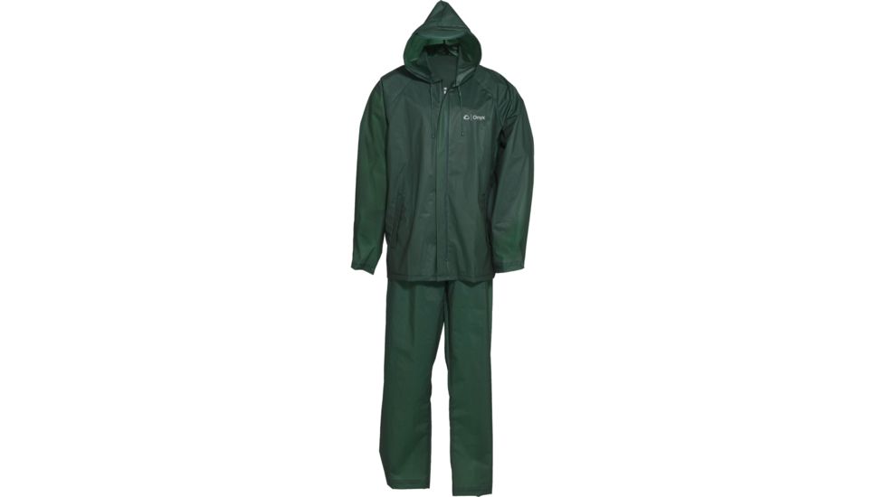 ONYX 9210 Adult EVA Rainsuit, Extra Large Size, Ethylene Vinyl Acetate (EVA), Spruce 9210SPG05