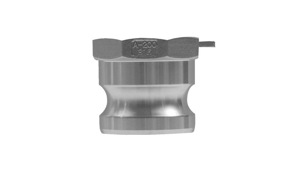 Dixon Valve 2 1/2in Aluminum Type A Global 238-G250-A-AL, Unit EA